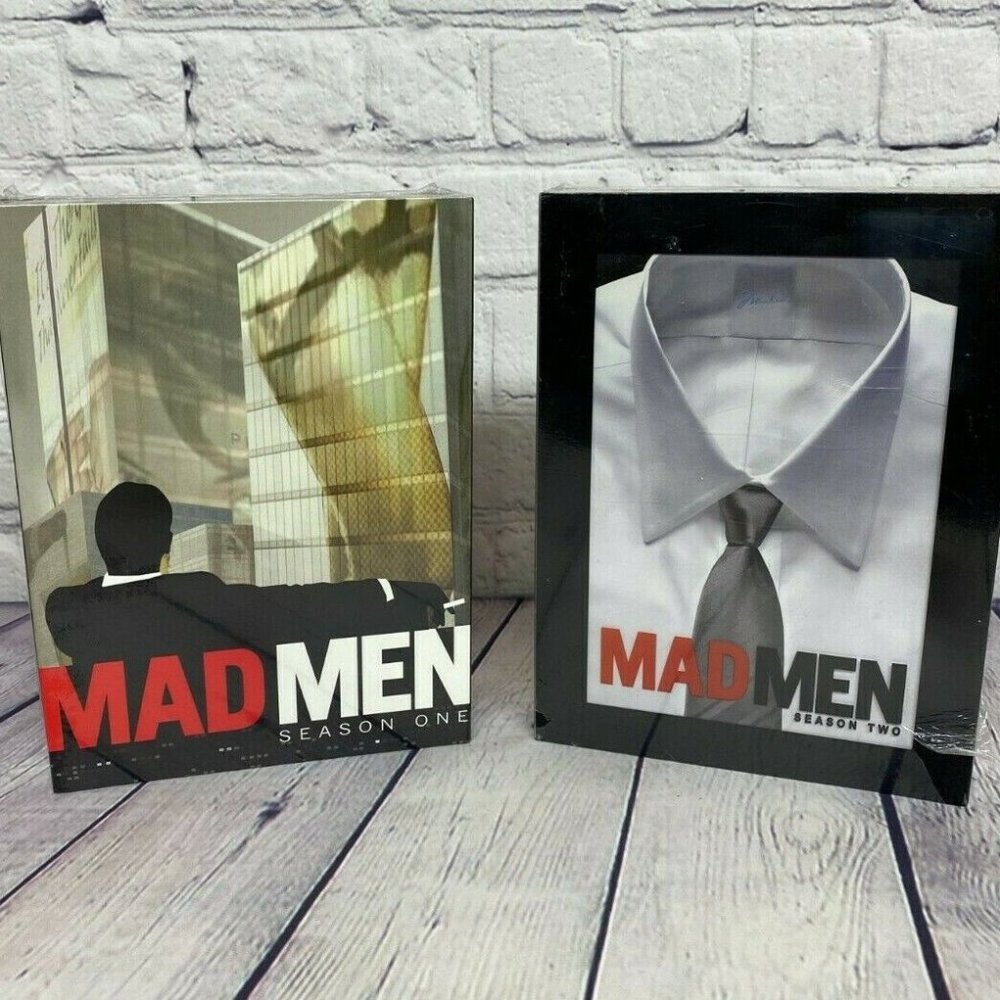 Mad Men Season 1 & 2 DVD Box Sets Brand New Sealed TV Show Drama